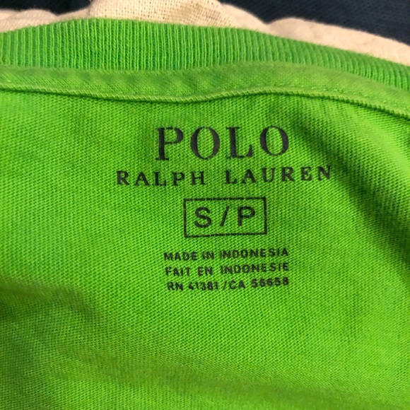 Polo by Ralph Lauren Green T-Shirt - Picture 2 of 3